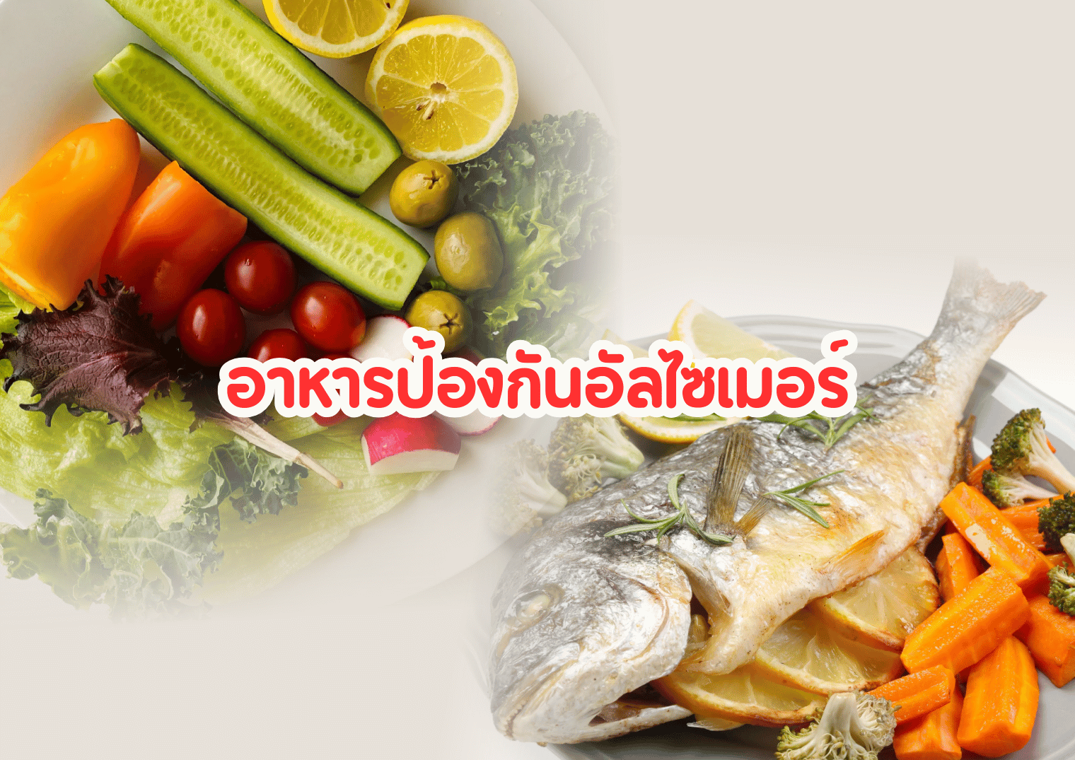 อาหารป้องกันอัลไซเมอร์